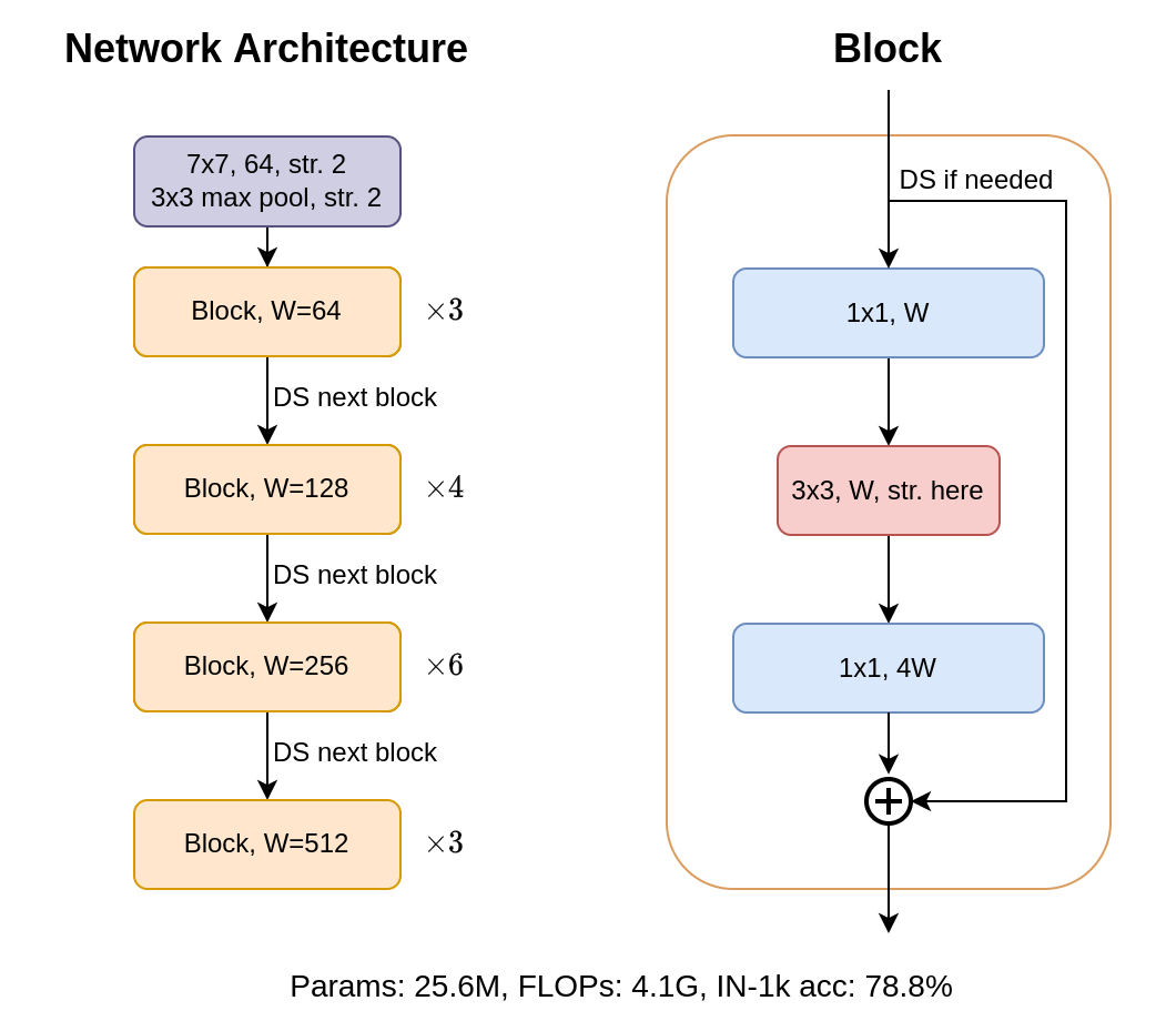 ResNet-50 architecture